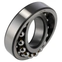 FAG Self-Aligning Ball Bearing 40 mm Inside Diameter, 80 mm Outside Diameter, 2 Row, Polyamide Cage 1208-TVH