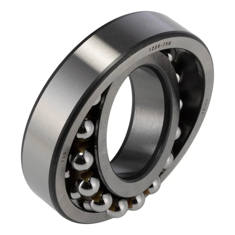 FAG Self-Aligning Ball Bearing 40 mm Inside Diameter, 80 mm Outside Diameter, 2 Row, Polyamide Cage 1208-TVH