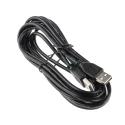 RS PRO IC Socket USB Cable Male USB Type A to Male USB Type A USB 2.0 Black 3 m 182-8484