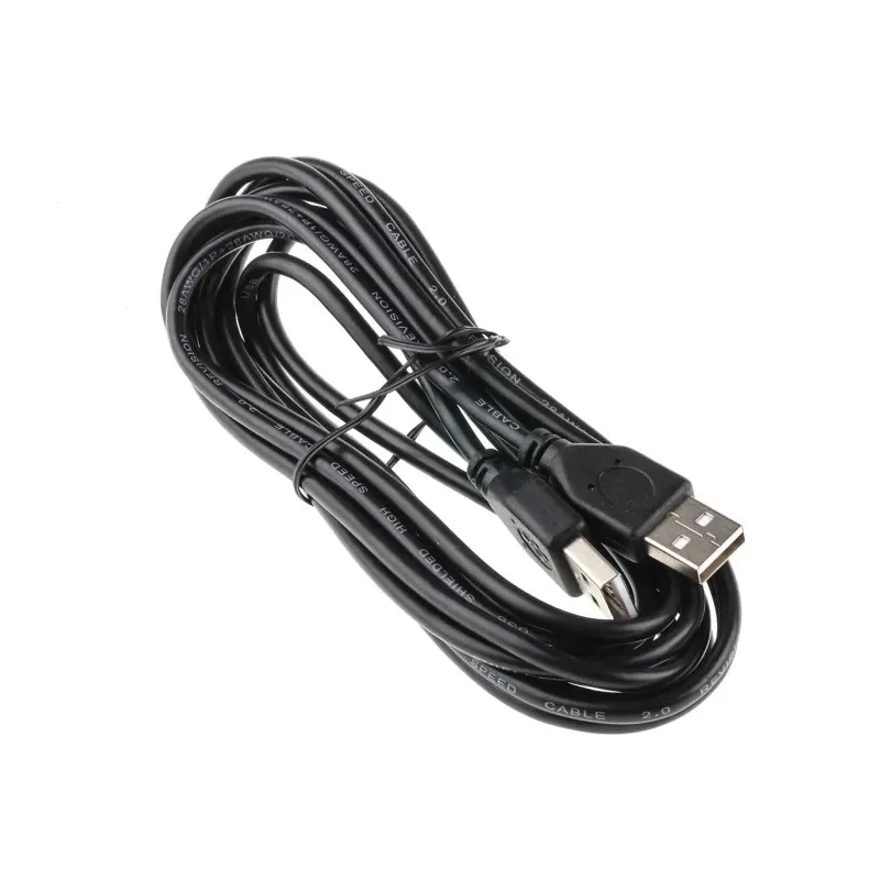 RS PRO IC Socket USB Cable Male USB Type A to Male USB Type A USB 2.0 Black 3 m 182-8484