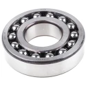 FAG Self-Aligning 2 Row Ball Bearing 35 mm ID 80 mm OD Polyamide Cage Steel Balls TVH Series 1307-TVH