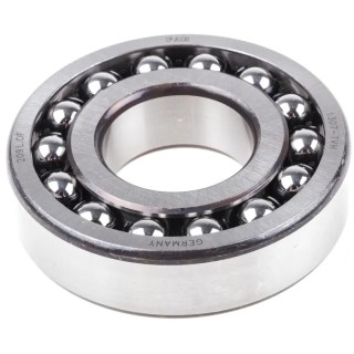 FAG Self-Aligning 2 Row Ball Bearing 35 mm ID 80 mm OD Polyamide Cage Steel Balls TVH Series 1307-TVH