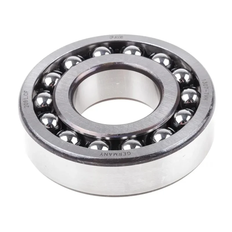 FAG Self-Aligning 2 Row Ball Bearing 35 mm ID 80 mm OD Polyamide Cage Steel Balls TVH Series 1307-TVH