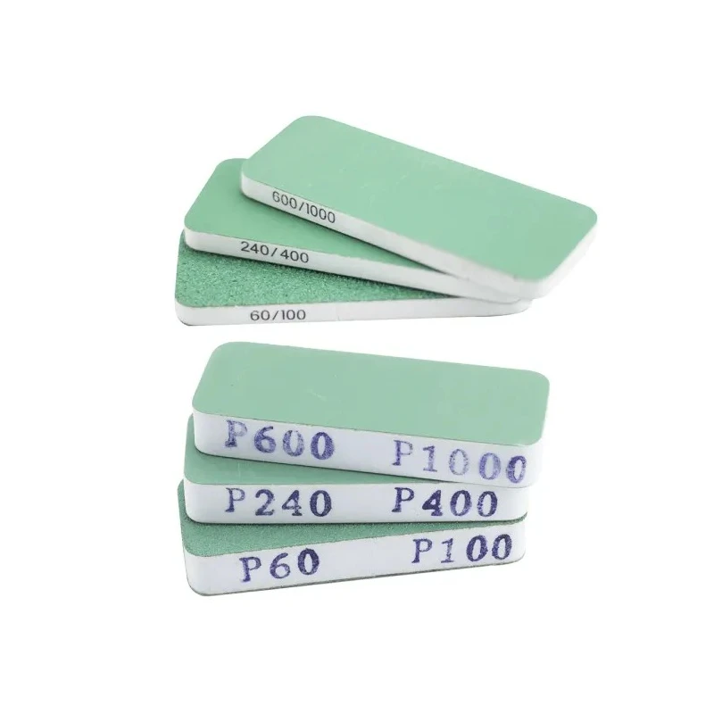 RS PRO 6 Piece Dual-Grit Flexible Sanding Pads Set Coarse/Fine 80 mm x 30 mm 183-0960