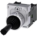 Siemens SIRIUS ACT 3SU11 2-Axis Round Momentary Joystick SPDT Silver Alloy Contacts 500V AC 10A 3SU1150-7AC88-1NA0