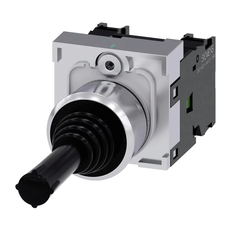 Siemens SIRIUS ACT 3SU11 2-Axis Round Momentary Joystick SPDT Silver Alloy Contacts 500V AC 10A 3SU1150-7AC88-1NA0