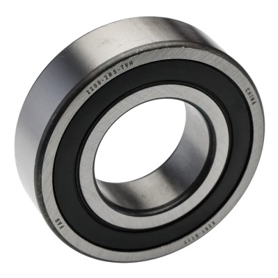 FAG Self-Aligning 2 Row Ball Bearing 40 mm ID 80 mm OD 23 mm Race Width Sealed Plastic Cage Steel Balls 2208-2RS-TVH