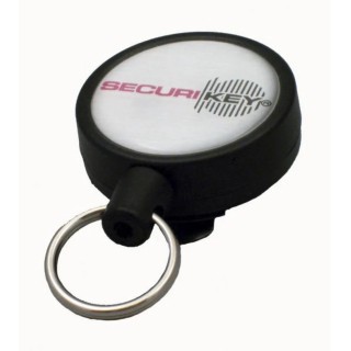 Securikey ID Badge Retractable Key Chain Gold Polyester Cord 900mm RMB-XCBSP