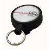 Securikey ID Badge Retractable Key Chain Gold Polyester Cord 900mm RMB-XCBSP