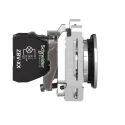Schneider Electric Flush White LED Pilot Light Harmony Series, 264V AC, 14mA, 30 mm Cutout, IP69 IP67 IP66, Round XB4FVM1