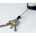 Securikey ID Badge Retractable Key Chain Gold Polyester Cord 900mm RMB-XCBSP
