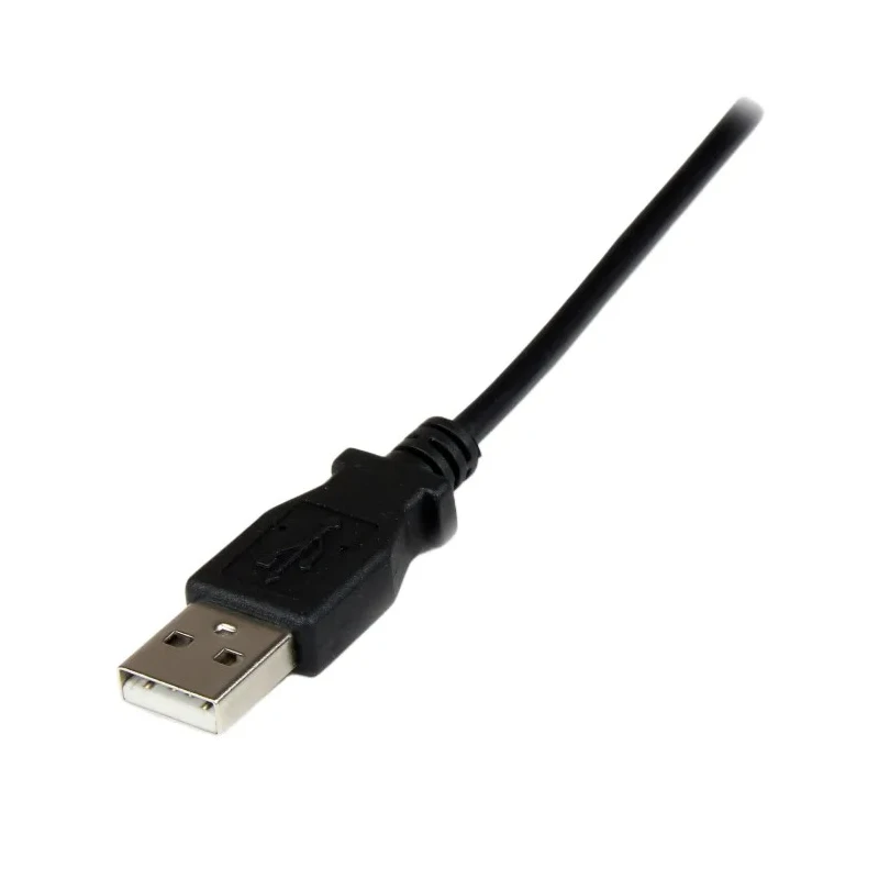 StarTech.com USB 2.0 Male USB 2.0 Type A to Male Barrel Power Cable Black PVC Jacket 1 m USB2TYPEN1M