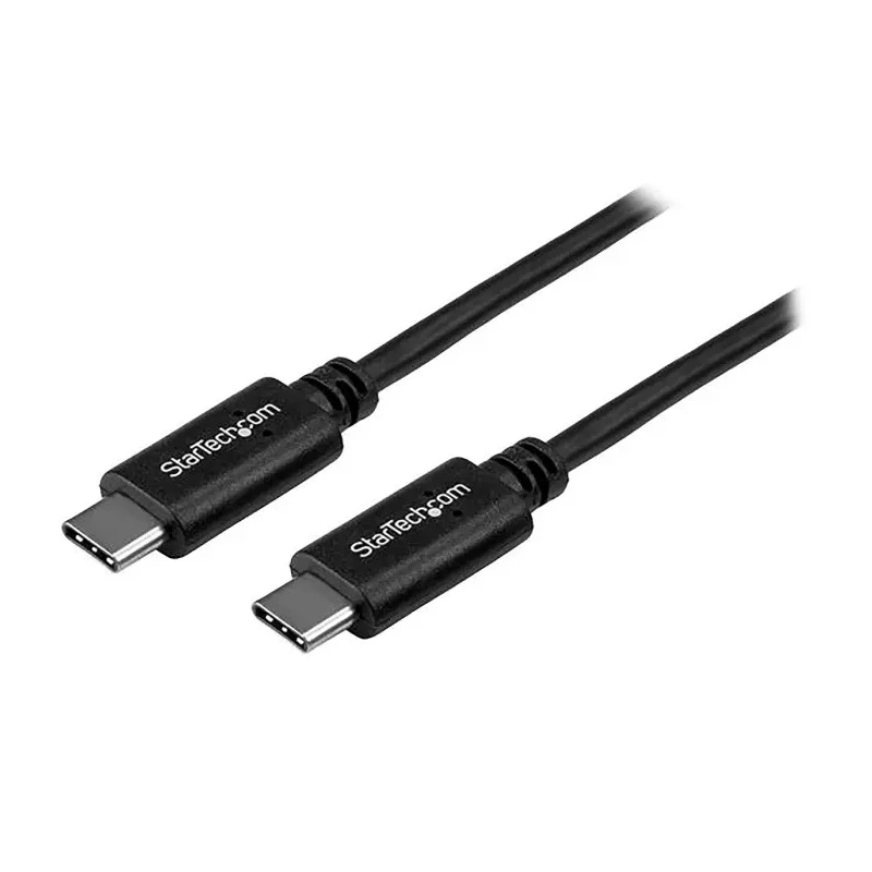 StarTech.com USB 2.0 Male USB Type-C to Male USB Type-C Cable, 1 m, Black USB2CC1M