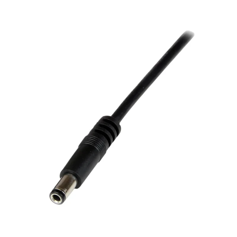 StarTech.com USB 2.0 Male USB 2.0 Type A to Male Barrel Power Cable Black PVC Jacket 1 m USB2TYPEN1M