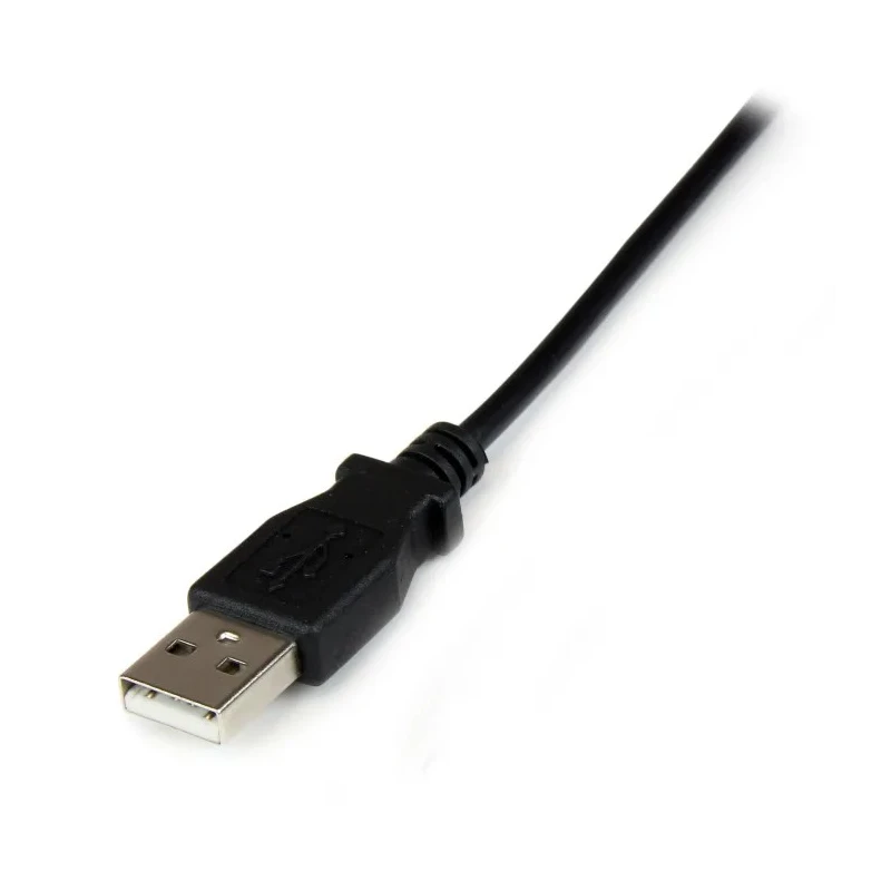 StarTech.com USB 2.0 Male USB 2.0 Type A to Male Barrel Power Cable Black PVC Jacket 1 m USB2TYPEN1M