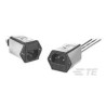 TE Connectivity IEC Filter 250V AC 6A Flange Mount Vertical Orientation Faston Termination 6EGG1-2