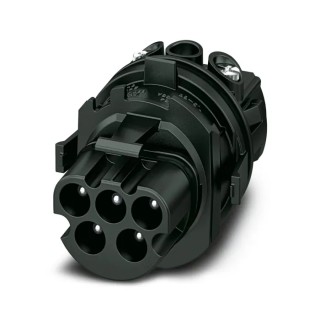 Phoenix Contact Solar Connector PRC 5-HEAD-MS6-2 Series, Male, 690V AC, 35A, Screw Connection 1070199