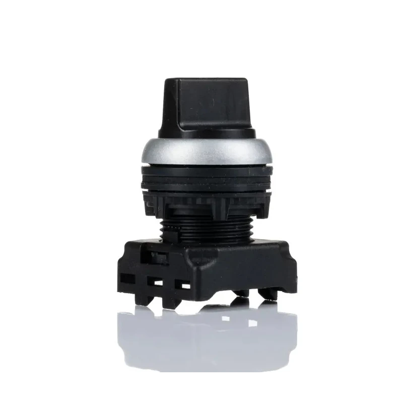 RS PRO 3 Position Selector Switch Head, 22 mm Cutout, Black Handle, IP65 188-1152