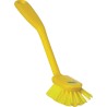 Vikan Yellow Scrubbing Brush, Polyester Bristle Material, 23mm Bristle Length 42376