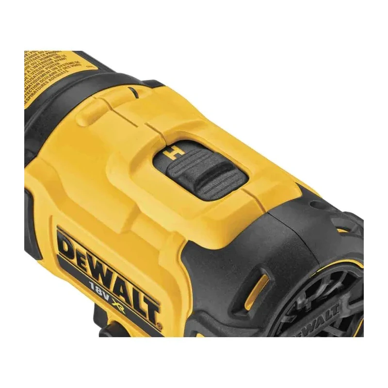 DeWALT Cordless Heat Gun with 18V Battery Voltage, 530°C Max Operating Temperature, 190 L/min Air Flow, XR Series DCE530N