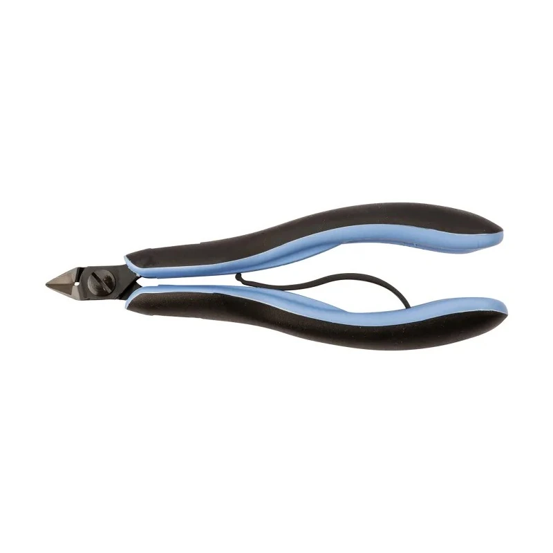Lindstrom Ultra Flush ESD Safe Cable Cutter 135.5mm Length 10mm Jaw Width Thermoplastic Grip RX 8145