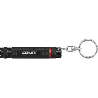 Coast Compact LED Keyring Torch 19 lm, Flood Beam 24 m, IPX4 Rated, 62 mm Length G4
