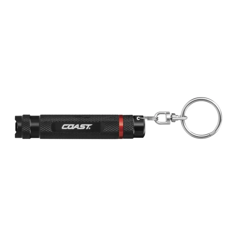 Coast Compact LED Keyring Torch 19 lm, Flood Beam 24 m, IPX4 Rated, 62 mm Length G4