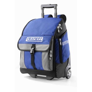Expert by Facom Fabric Wheeled Tool Bag with Shoulder Strap 338 mm x 218 mm x 470 mm E010602