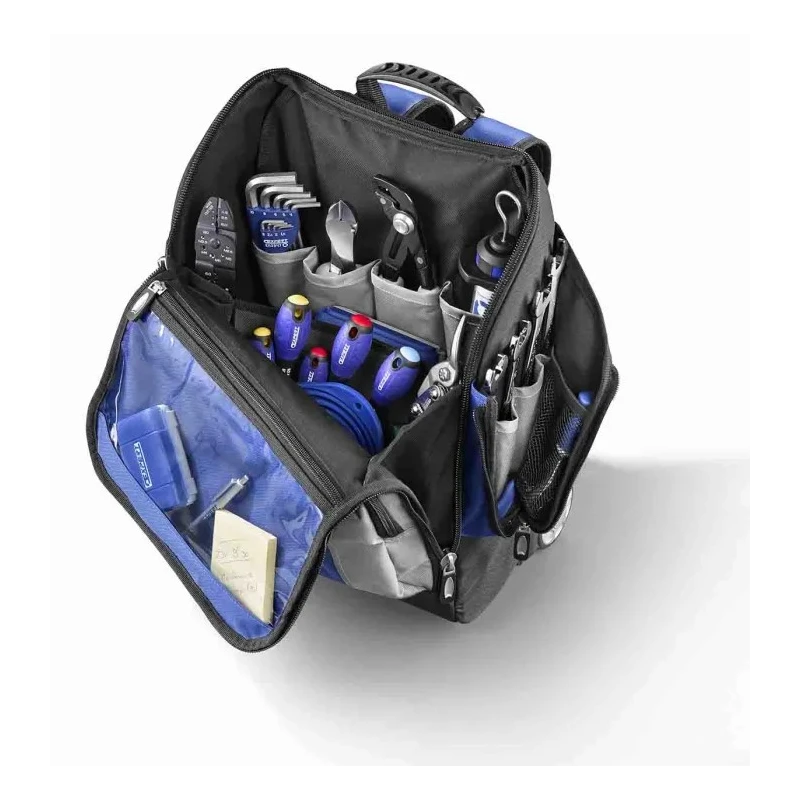 Expert by Facom Fabric Wheeled Tool Bag with Shoulder Strap 338 mm x 218 mm x 470 mm E010602