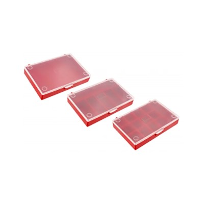 Facom Plastic Tool Box with 3 Compartments 165 mm Length 110 mm Width 26 mm Height BV.21BP