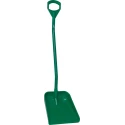Vikan Ergonomic Shovel Green Polypropylene Blade Width 340 mm Handle Length 1310 mm 56012