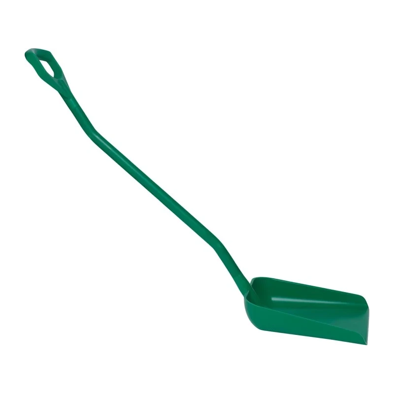 Vikan Ergonomic Shovel Green Polypropylene Blade Width 340 mm Handle Length 1310 mm 56012