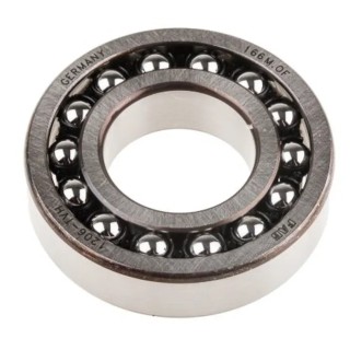 FAG 30 mm ID 2 Row Self-Aligning Ball Bearing Polyamide Cage Steel Balls 1206-TVH-C3
