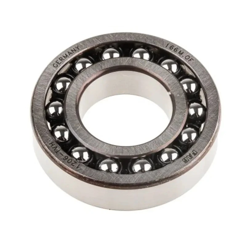FAG 30 mm ID 2 Row Self-Aligning Ball Bearing Polyamide Cage Steel Balls 1206-TVH-C3