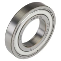 FAG Single Row Deep Groove Ball Bearing 25 mm ID, 47 mm OD, Shielded Cage Steel 16005-A-2Z