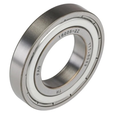 FAG Single Row Deep Groove Ball Bearing 25 mm ID, 47 mm OD, Shielded Cage Steel 16005-A-2Z