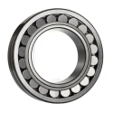 FAG Spherical Roller Bearing, 25 mm ID, 52 mm OD, 18 mm Race Width, Steel Cage, Open End Type 22205-E1-XL-C3