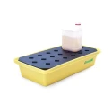 Ecospill Ltd Polyethylene Spill Tray 30L Yellow 800mm x 400mm R3340804
