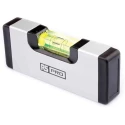 RS PRO 120 mm Aluminium Magnetic Pocket Level 0.5 mm/m Accuracy 194-4705