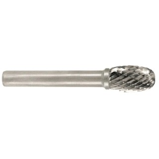 RS PRO Oval Burr 12 mm Tungsten Carbide Head Diameter, 6 mm Shank Diameter, 89 mm Overall Length 194-7983
