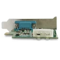 StarTech.com Serial Card PCI Express 1 Port RS232 Communication Interface 460.8kbps Maximum Baud Rate 