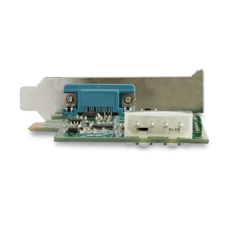 StarTech.com Serial Card PCI Express 1 Port RS232 Communication Interface 460.8kbps Maximum Baud Rate 