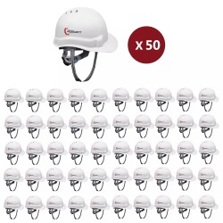 Buy Robustt X Shree JEE Safety Helmet Ratchet White(Pack Of 50)