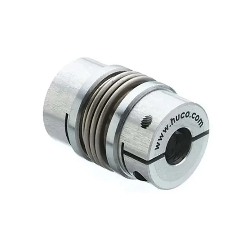 Huco Aluminum Hub Flexible Clamp Style Coupler 45 mm OD 19 mm Bore 63 mm Length 592.45.4646