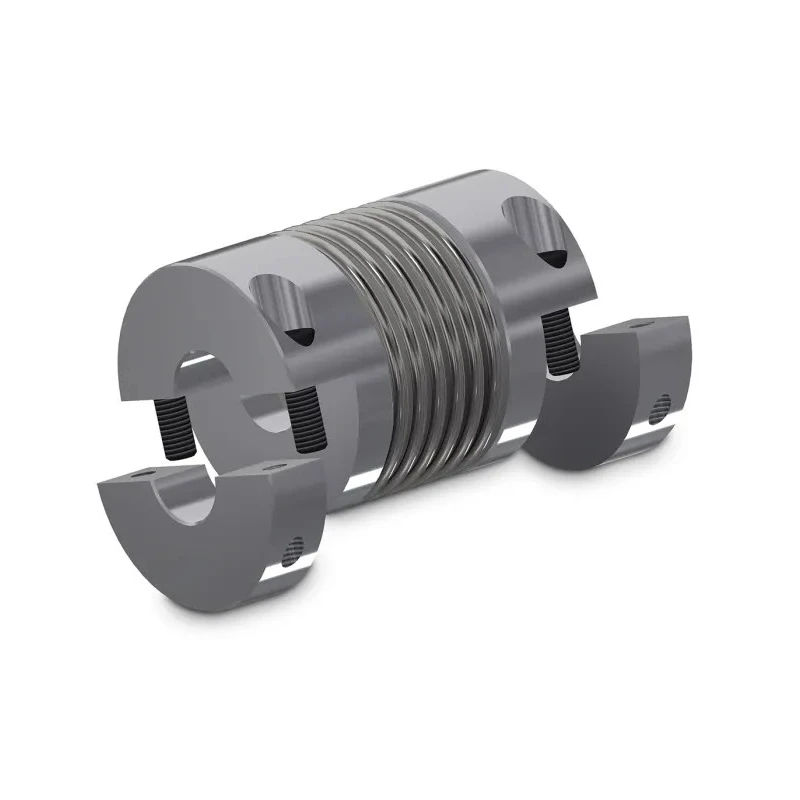 Huco Flexible Coupler 66 mm OD 32 mm Bore 89 mm Length Clamp Style 593.66.5858