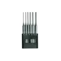 Teng Tools 6-Piece Punch Set Parallel Pin Punch 8mm Shank 150mm Overall PPS06