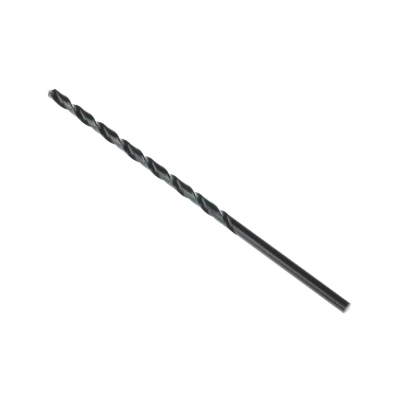 Dormer HSS Drill Bit 1 in 1 Inch, 106mm Overall Length, 3.3mm Shank Size, Cylindrical Shank, 4-Flute Helical, 118° A1103.3