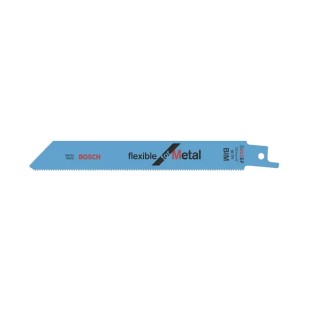 Bosch Reciprocating Saw Blade 5-Piece 150 mm Bi-Metal 18 Teeth Per Inch 2608656015