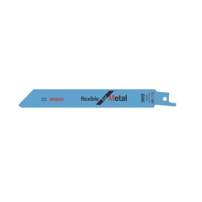 Bosch Reciprocating Saw Blade 5-Piece 150 mm Bi-Metal 18 Teeth Per Inch 2608656015