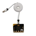 Kitronik 1M White Anti-Tangle USB 2.0 Type-A to Micro-B USB Cable Compatible with BBC Micro Bit 4154